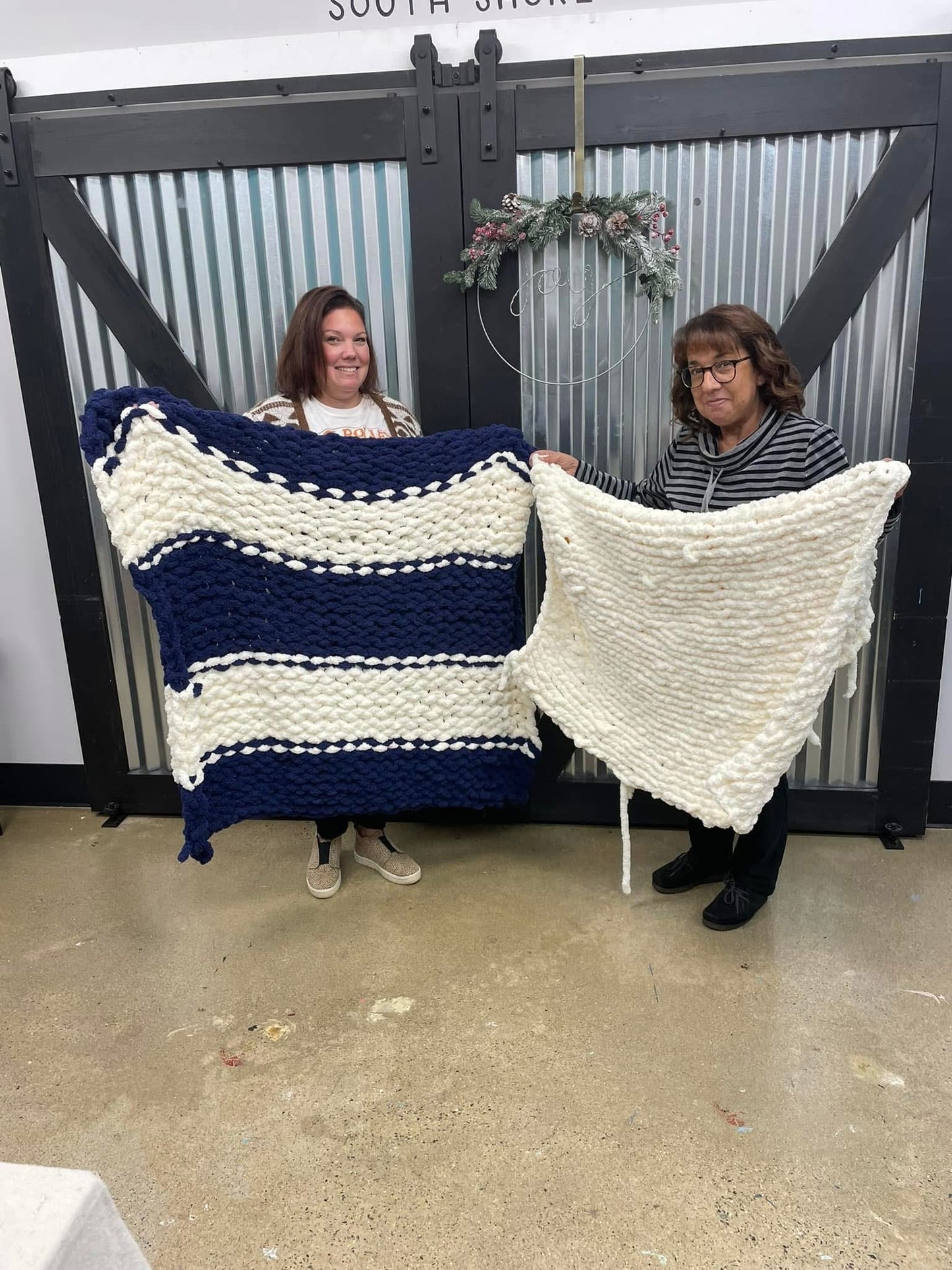 Hand Knit Blanket Workshop: 2/8 at 10am