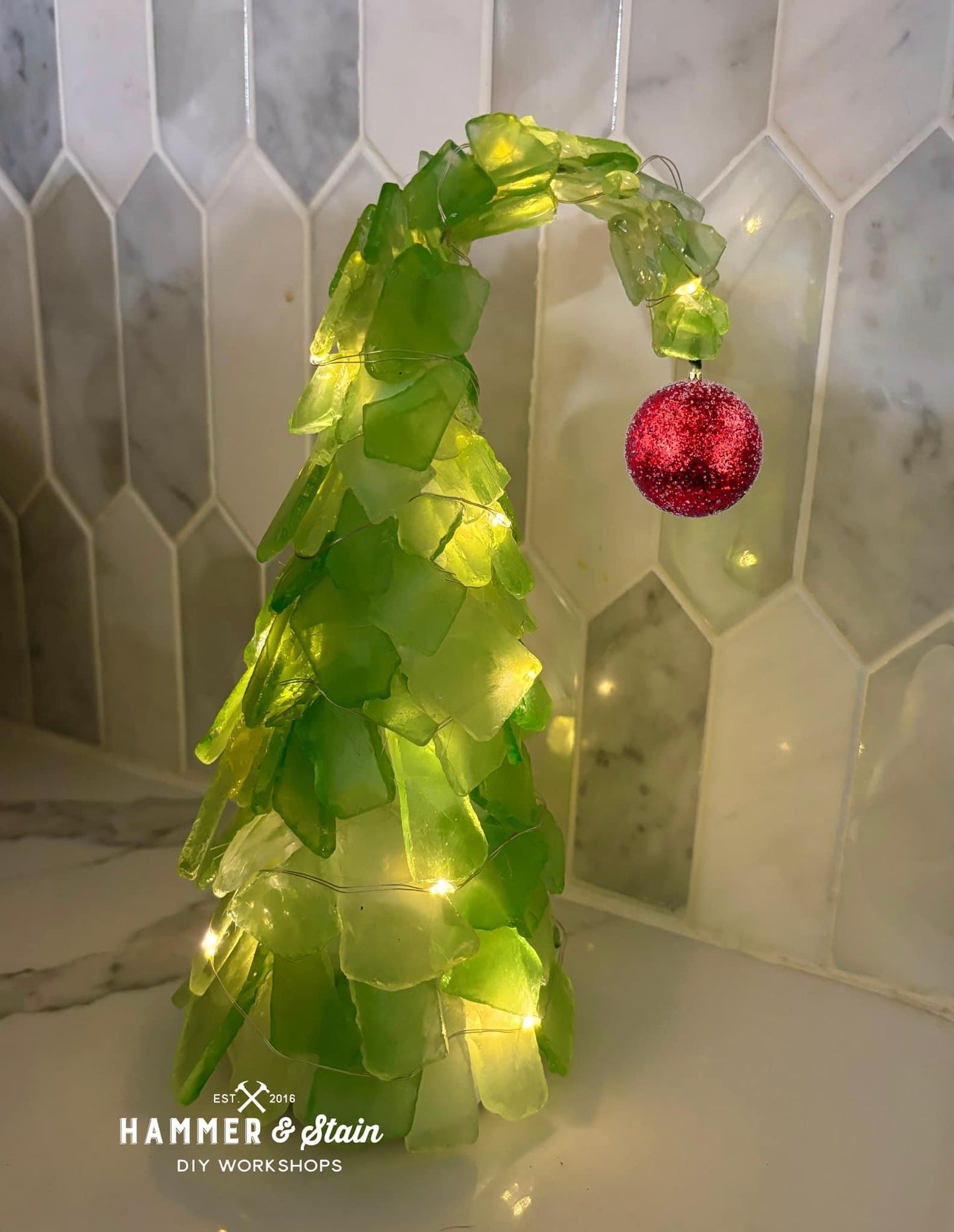 Sea Glass Lighted Grinchmas Tree: November 22 6:30pm