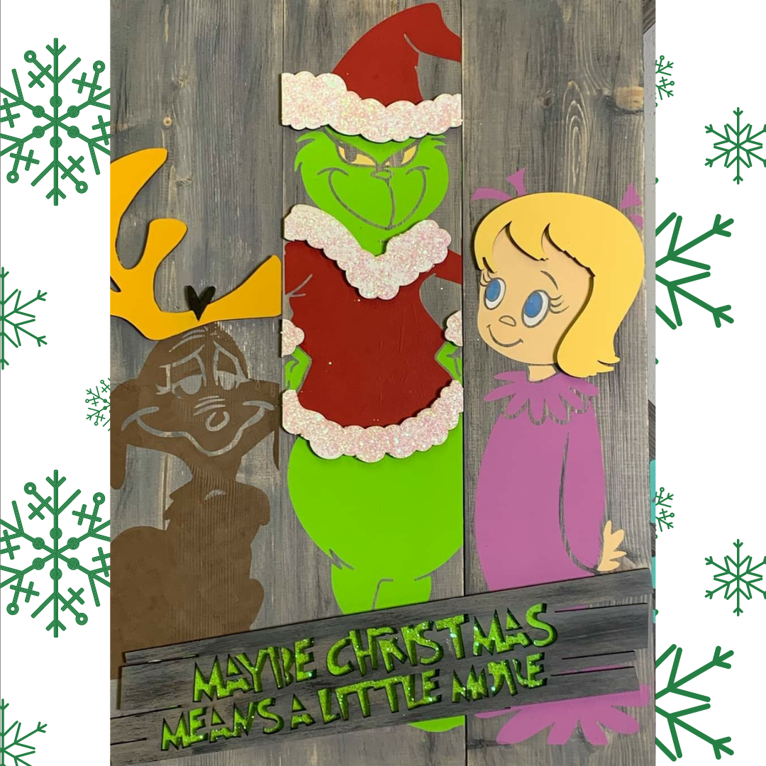 3D Grinch Pallet - Hammer And Stain Tooele