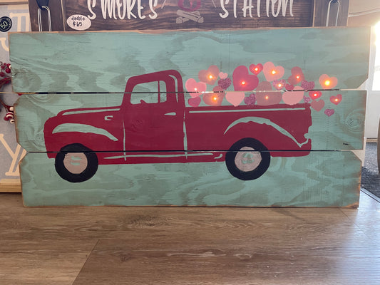 Lighted Rustic Pallet Workshop - January 10 at 6:30pm