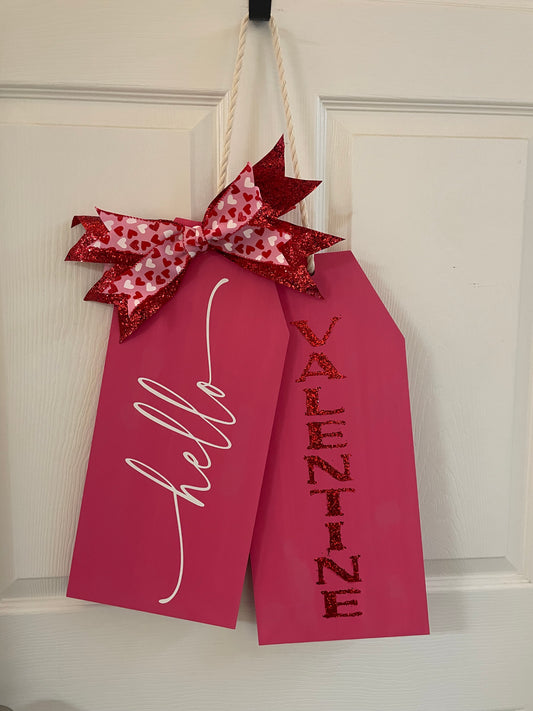 Valentine Door Tags