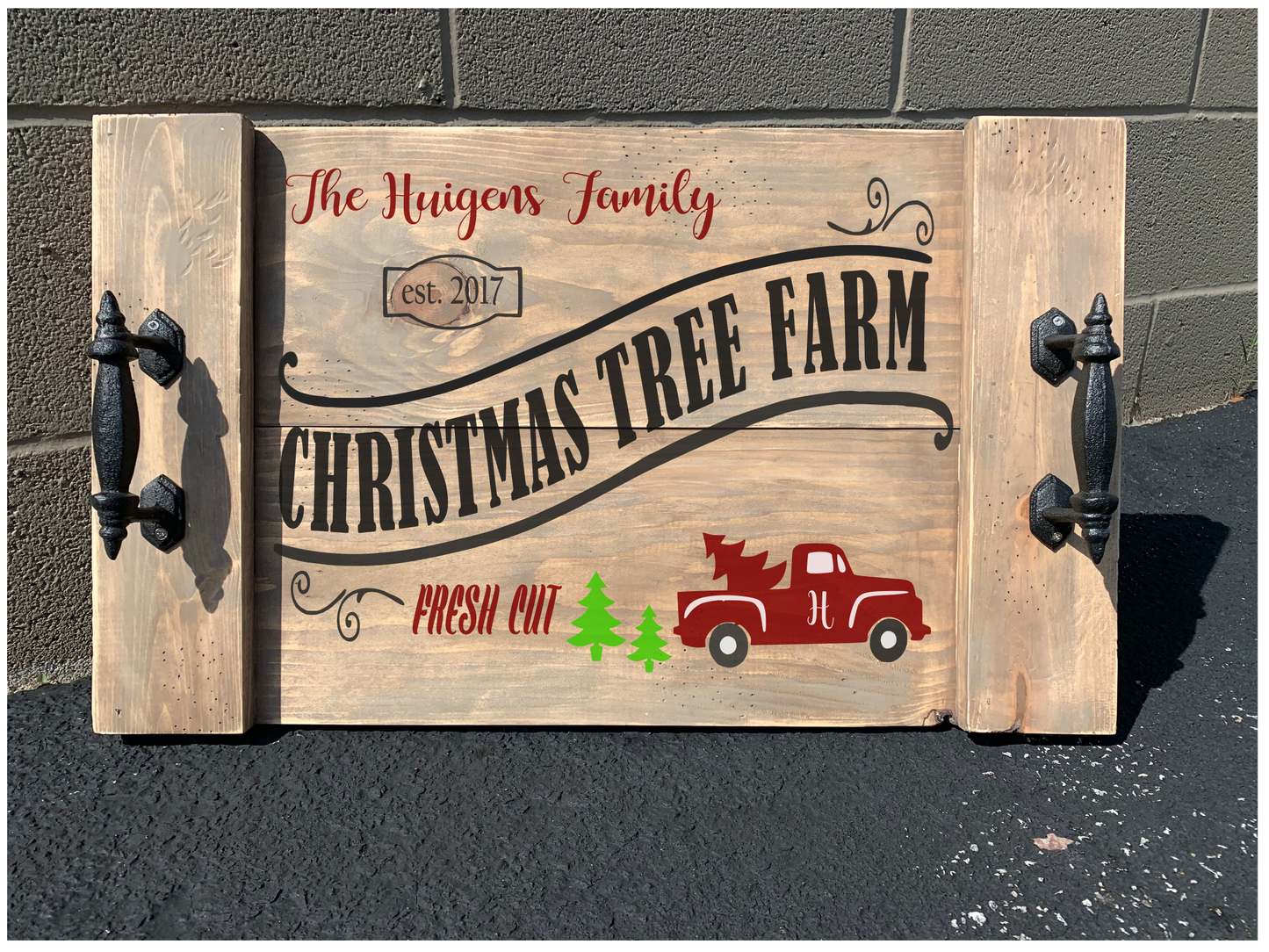 Christmas Farmhouse Trays