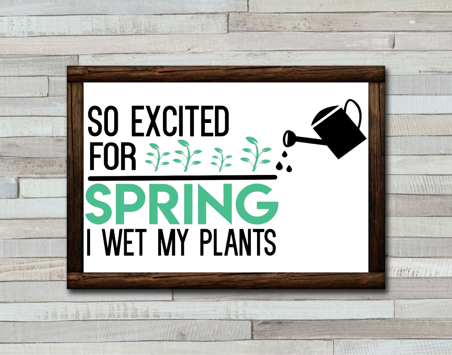 16”x24” Spring Framed Sign